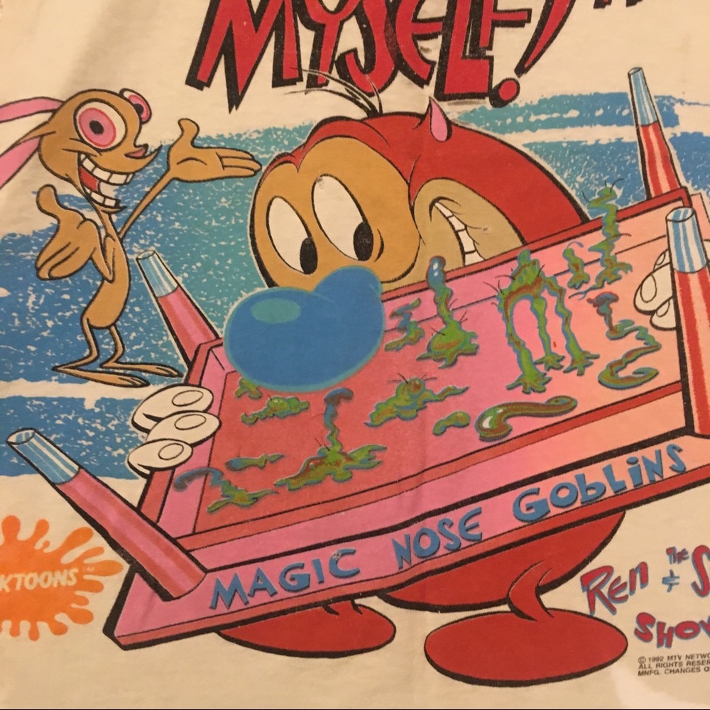 Vintage ren and Stimpy shirt - Picture 3 of 4